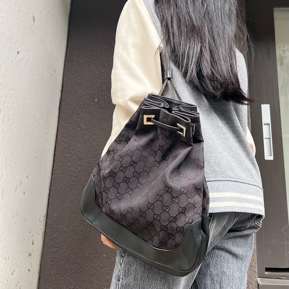 Gucci Drawstring Backpack